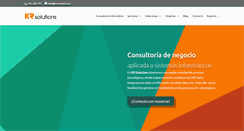 Desktop Screenshot of krsolutions.com